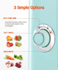 Fruit and vegetable juice machine, slow cold press extrusion grinding ancient method extraction pure juice rate 97%, smooth and easy to clean 2 speed