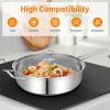 Pots and Pans Set with Handles for Household