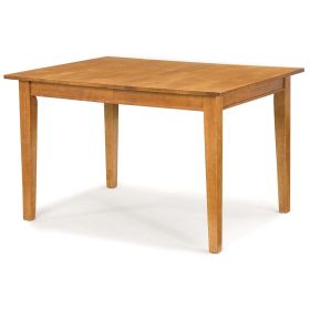 Space Saving Extendable Dining Table in Cottage Oak Finish (Color: Oak Finish)