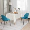 Set of 4 Mid-Century Modern  Mesh Dining Chair with Ergonomic Backrest