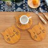 Anti-scalding Bamboo Insulation Table Mat Coaster for Home